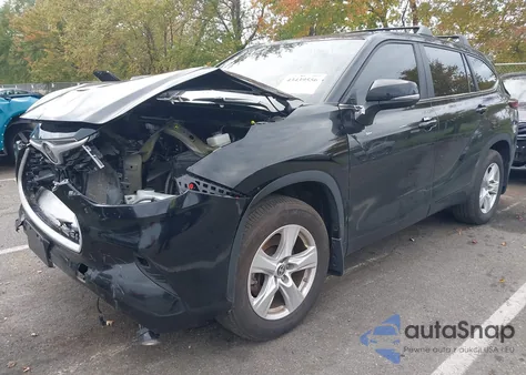 2024 Toyota Highlander Le из США, поврежденный, VIN 5TDKDRBH3RS536164